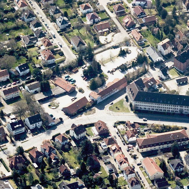 Bild vergrößern: Luftbild Stadtgartenamt